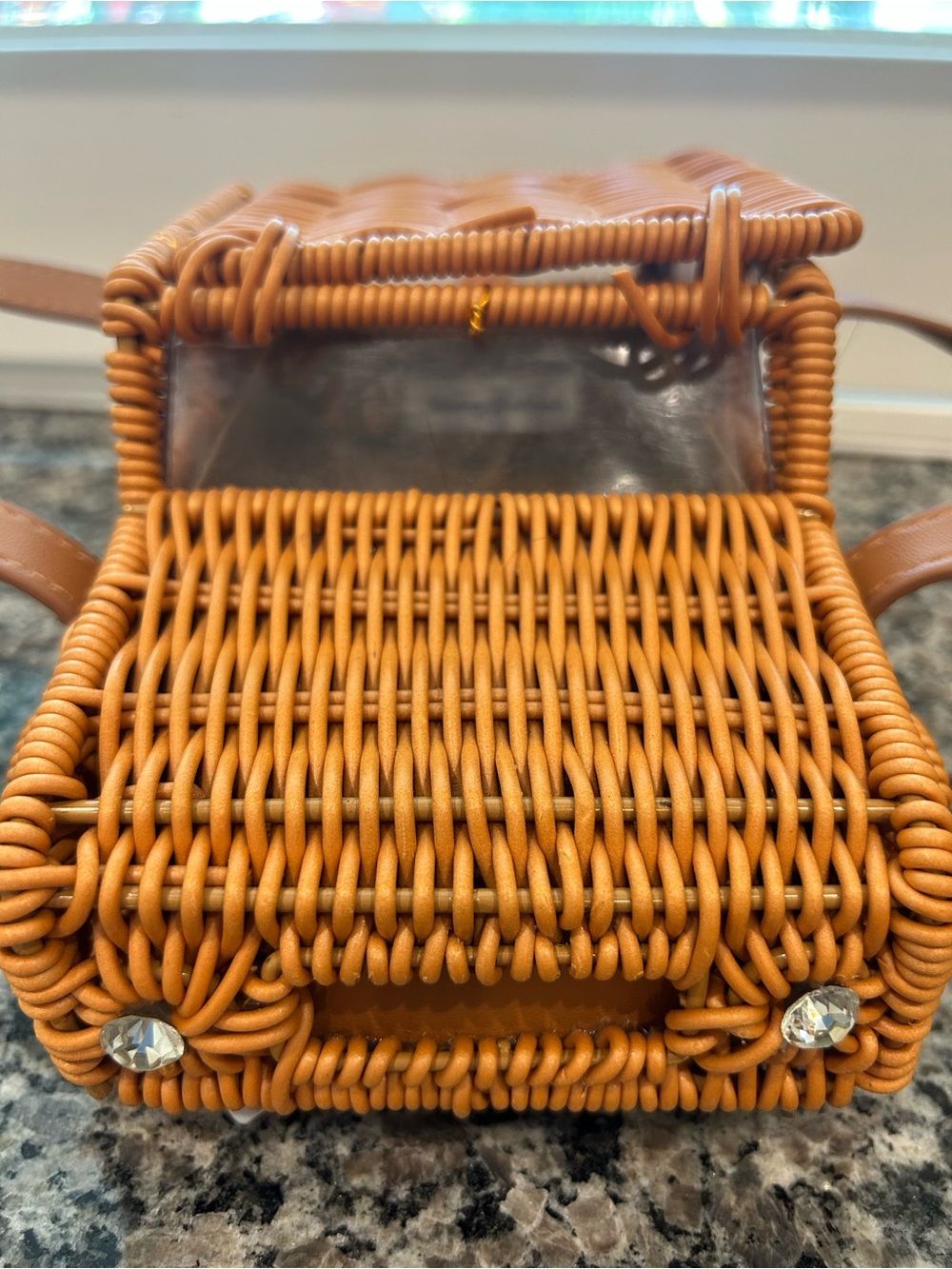Tommy Bahama Wicker Jeep Car-Shaped Shoulder Handbag - Picture 8 of 8